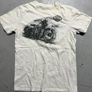 Harley-Davidson White Graphic T-Shirt